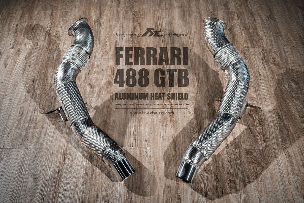 Fi EXHAUST Valvetronic Exhaust System для Ferrari 488 GTB/Spider F142M