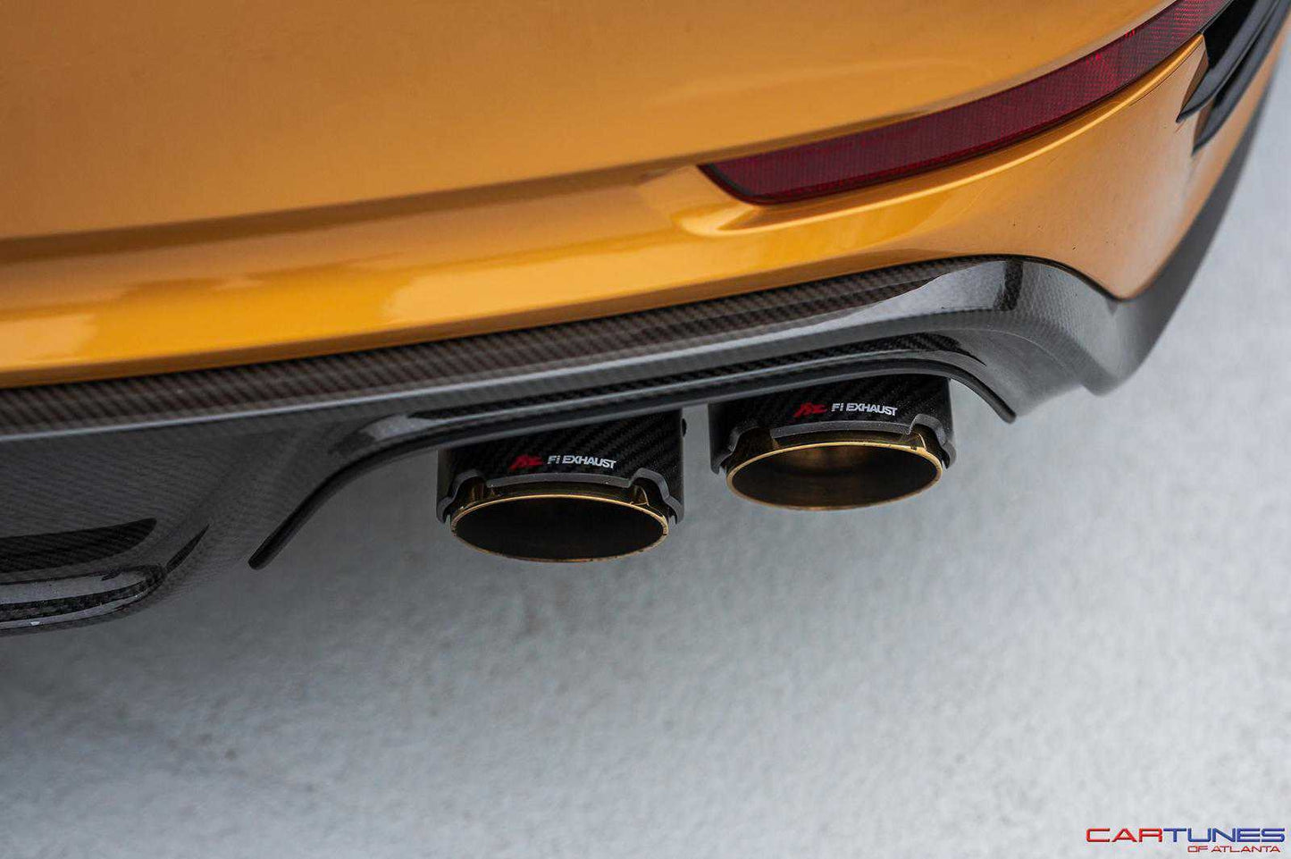 Fi EXHAUST 80mm Ultimate Version Valvetronic Exhaust System для Porsche 911 Turbo/Turbo S 991.1/991.2