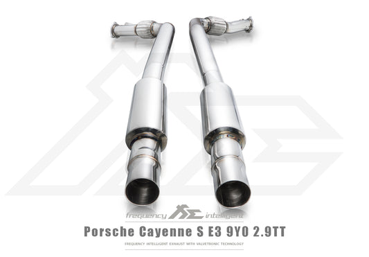 Fi EXHAUST Valvetronic Exhaust System для Porsche Cayenne S 9YA.1 2.9TT