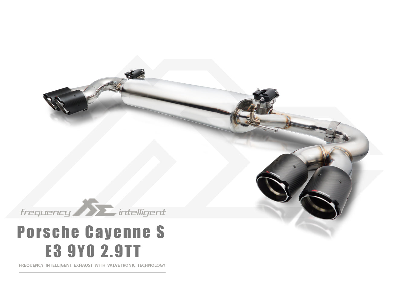 Fi EXHAUST Valvetronic Exhaust System для Porsche Cayenne S 9YA.1 2.9TT