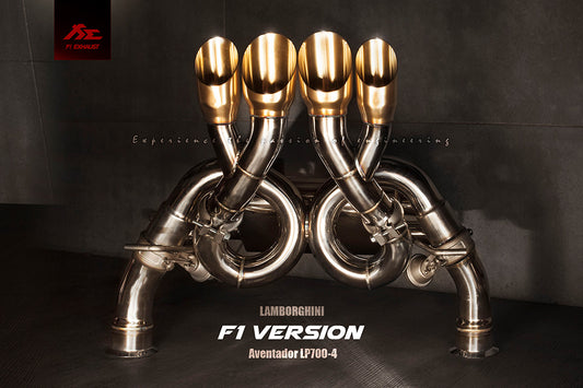 Fi EXHAUST F1 High Pitched Valvetronic Exhaust System для Lamborghini Aventador LP700-4