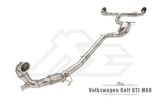 Fi EXHAUST Valvetronic Exhaust System для Volkswagen Golf GTI MK8