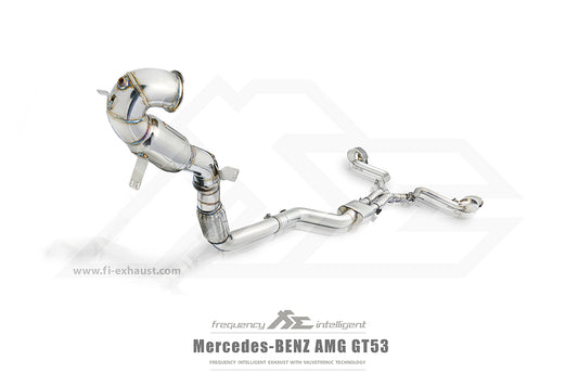 Fi EXHAUST Valvetronic Exhaust System для Mercedes-AMG GT43 / GT53 X290