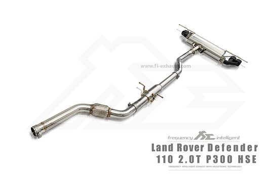 Fi EXHAUST Valvetronic Exhaust System для Land Rover Defender 110 L663