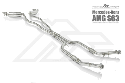 Fi EXHAUST Valvetronic Exhaust System для Mercedes-AMG S63 C217