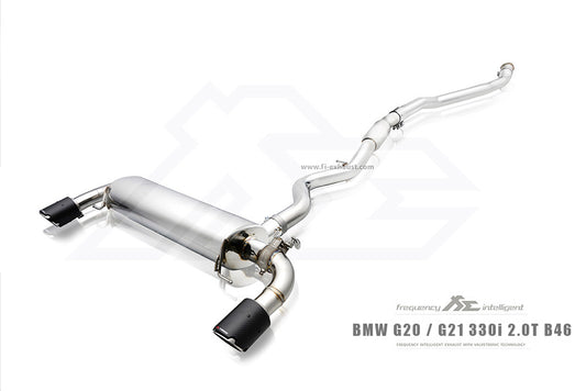 Fi EXHAUST Valvetronic Exhaust System для BMW 330i G20/G21 B48 (OPF)