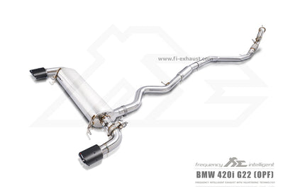 Fi EXHAUST Valvetronic Exhaust System для BMW 420i G2x
