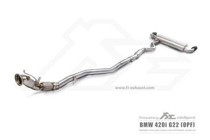 Fi EXHAUST Valvetronic Exhaust System для BMW 420i G2x
