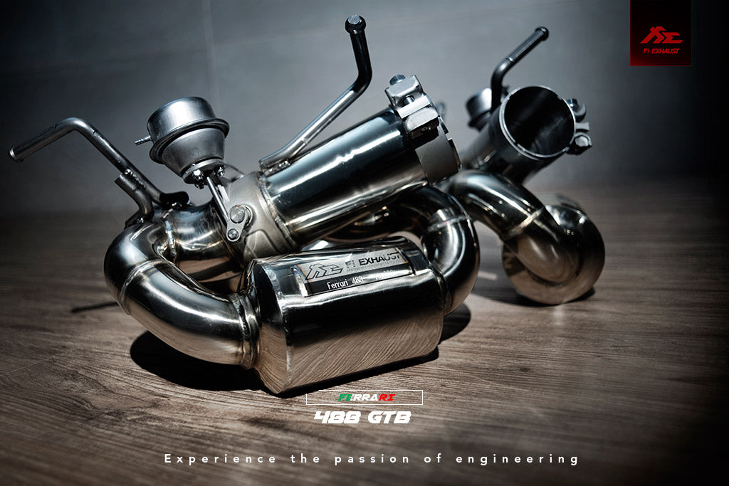 Fi EXHAUST Valvetronic Exhaust System для Ferrari 488 GTB/Spider F142M