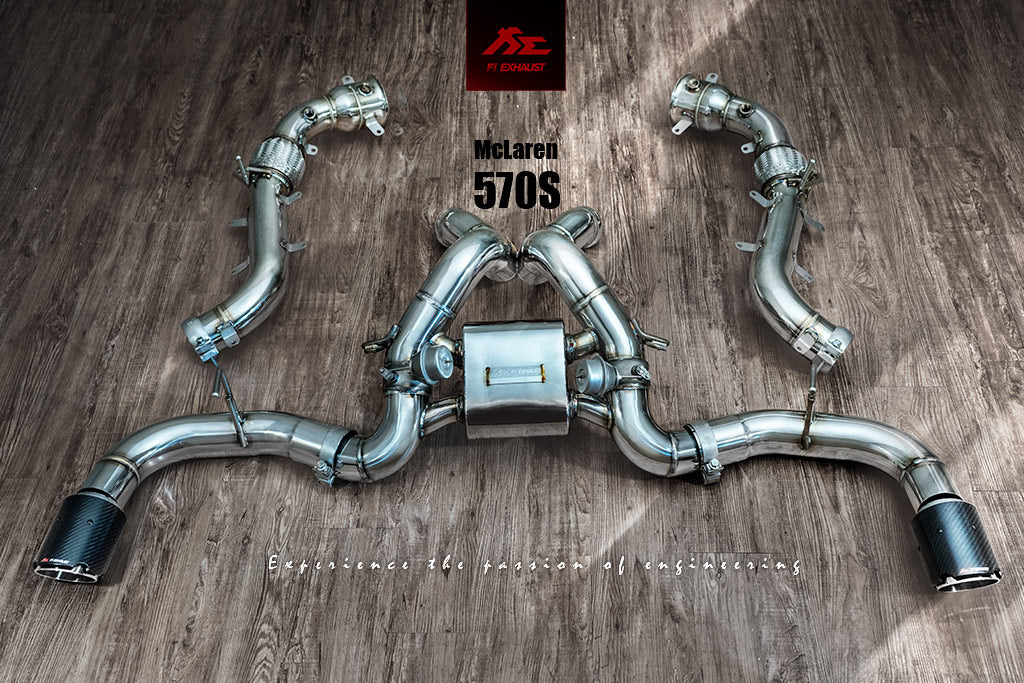 Fi EXHAUST Valvetronic Exhaust System для McLaren 570S / 570GT