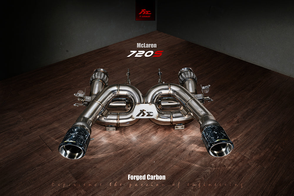 Fi EXHAUST OEM Version Valvetronic Exhaust System для McLaren 720S
