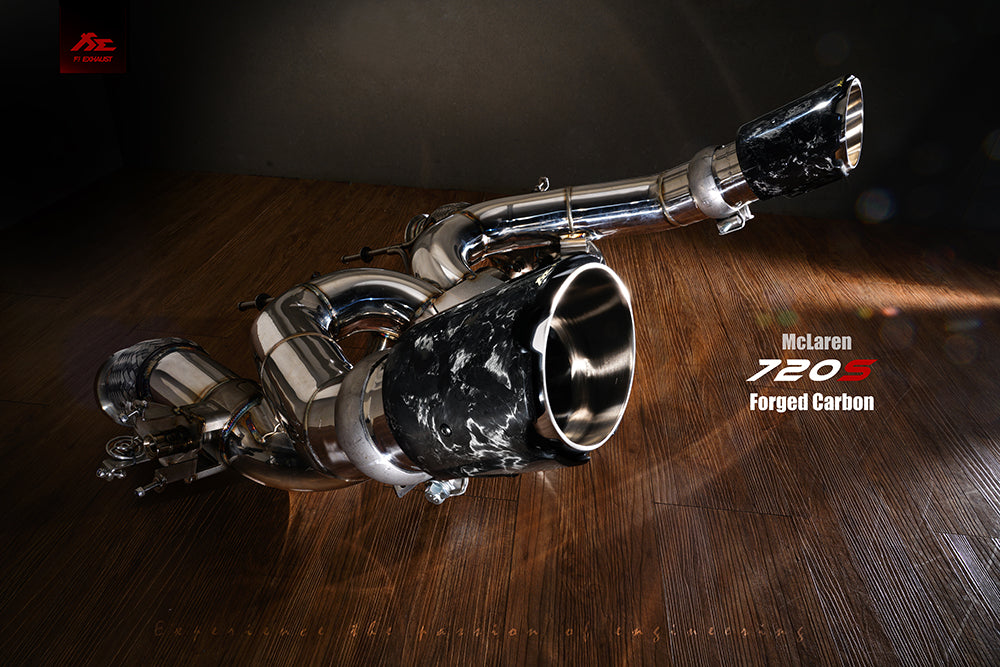 Fi EXHAUST OEM Version Valvetronic Exhaust System для McLaren 720S