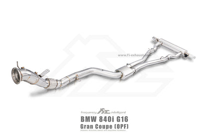 Fi EXHAUST Valvetronic Exhaust System для BMW 840i G16