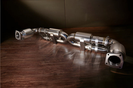 Fi EXHAUST 80mm Ultimate Version Valvetronic Exhaust System для Porsche 911 Turbo/Turbo S 991.1/991.2