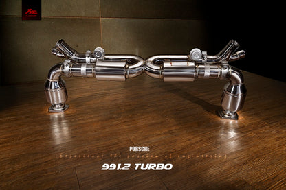 Fi EXHAUST Valvetronic Exhaust System для Porsche 911 Turbo / Turbo S 991
