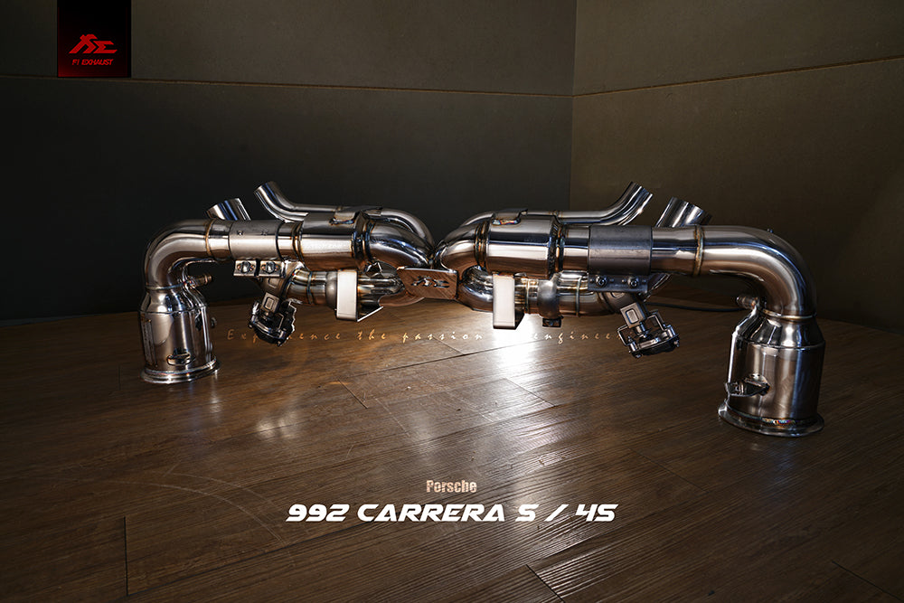 Fi EXHAUST Valvetronic Exhaust System для Porsche 911 Carrera 992.1