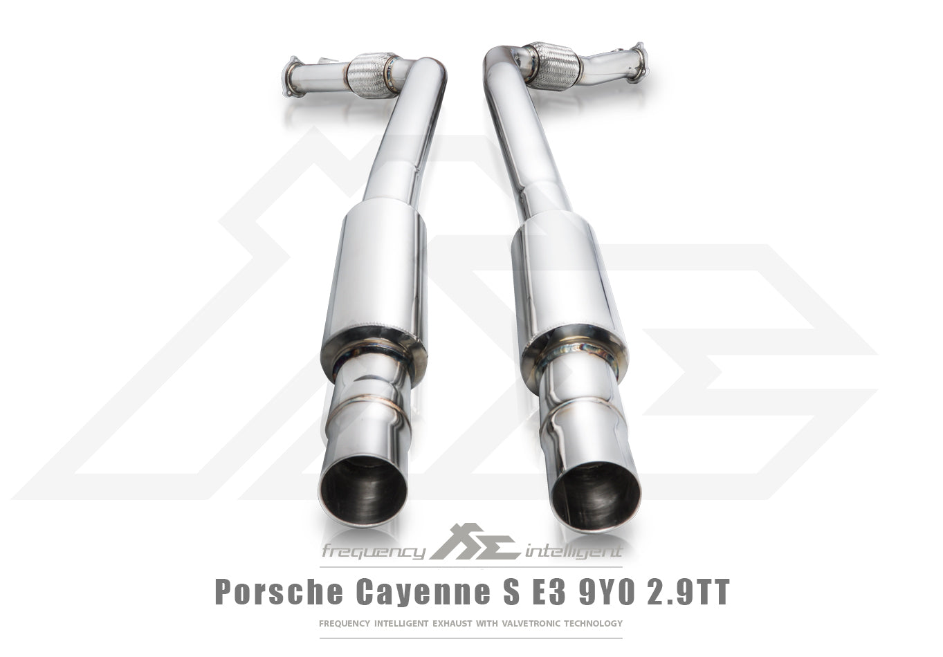 Fi EXHAUST Valvetronic Exhaust System для Porsche Cayenne S 9YA.1 2.9TT