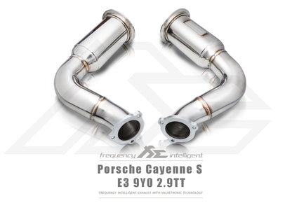Fi EXHAUST Valvetronic Exhaust System для Porsche Cayenne S 9YA.1 2.9TT