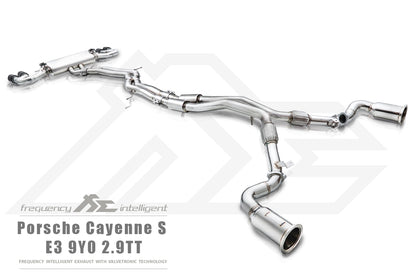 Fi EXHAUST для Porsche Cayenne S 9Y (OPF)
