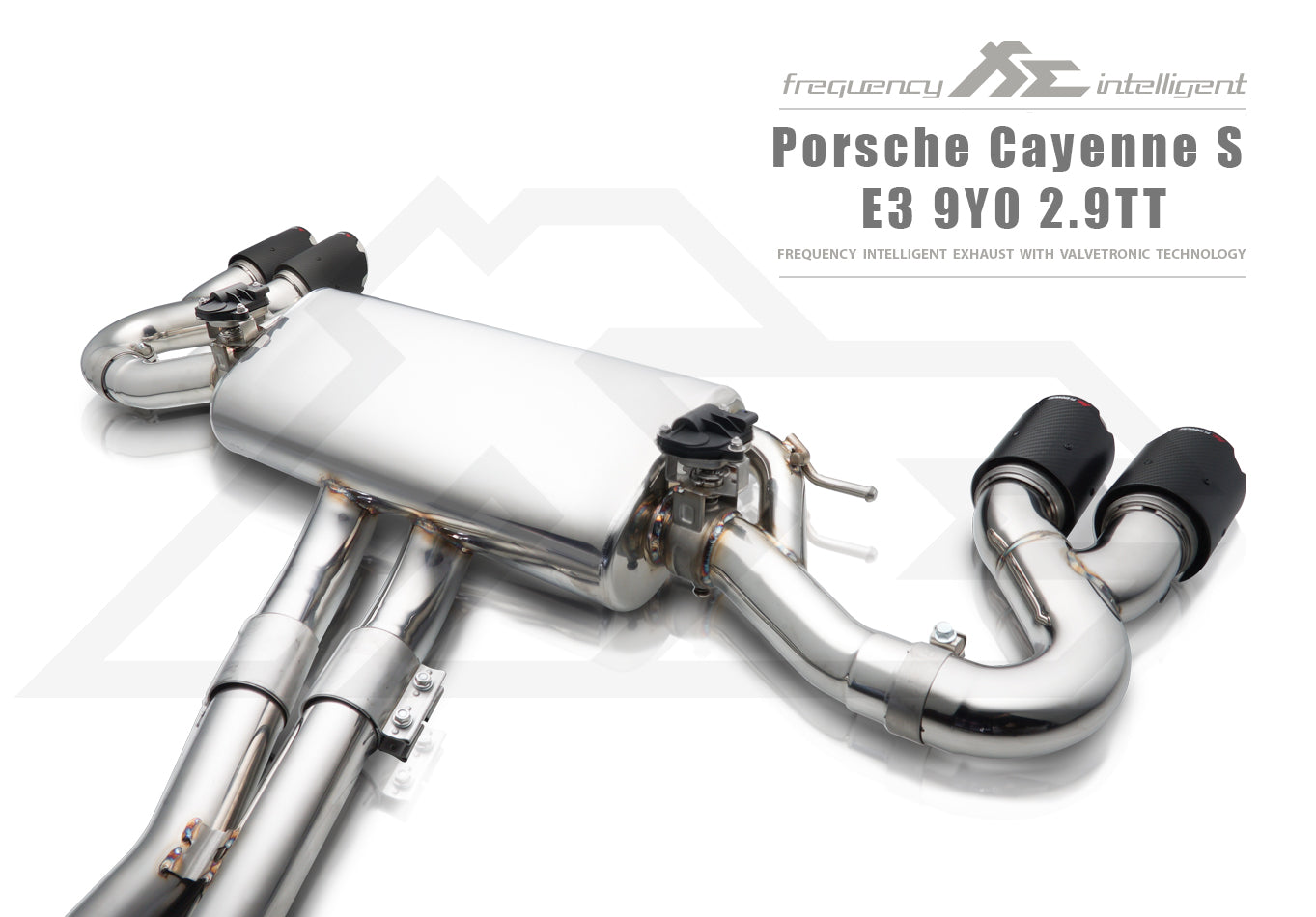 Fi EXHAUST Valvetronic Exhaust System для Porsche Cayenne S 9YA.1 2.9TT
