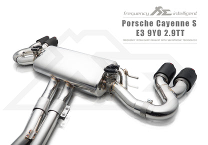 Fi EXHAUST Valvetronic Exhaust System для Porsche Cayenne S 9YA.1 2.9TT