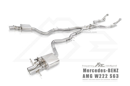 Fi EXHAUST Valvetronic Exhaust System для Mercedes-AMG S63 W222