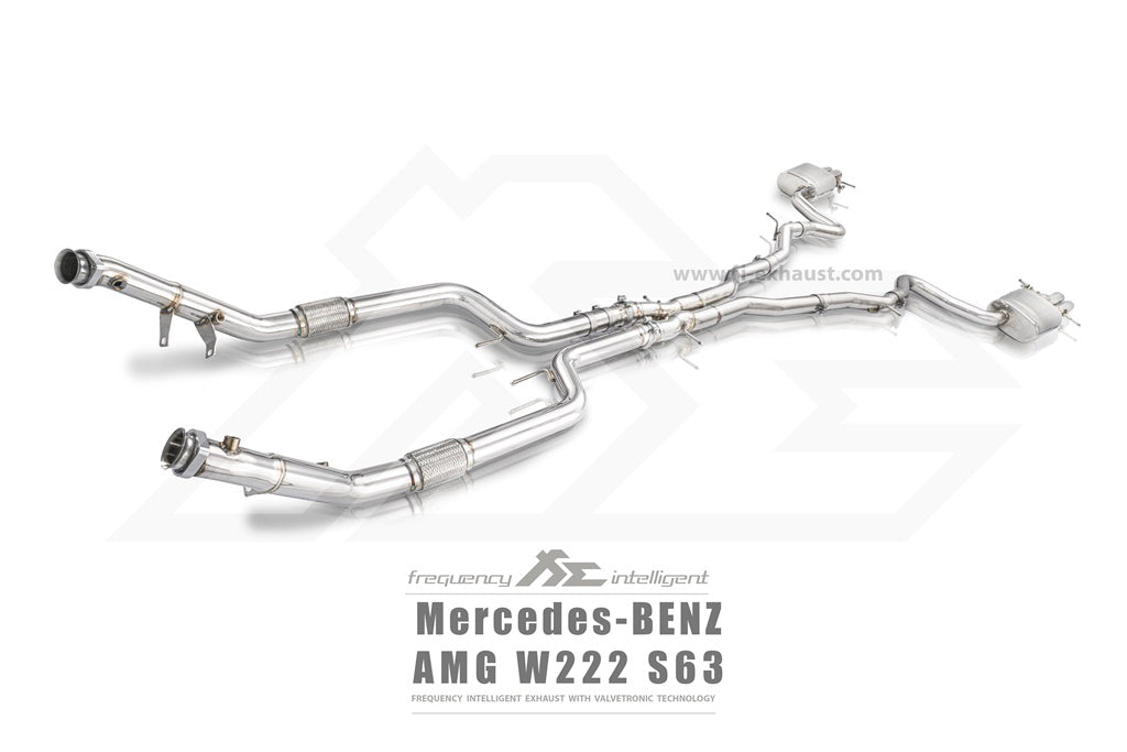 Fi EXHAUST Valvetronic Exhaust System для Mercedes-AMG S63 W222