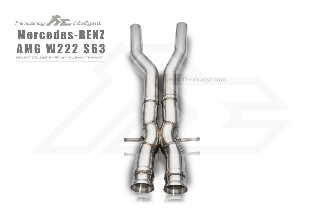 Fi EXHAUST Valvetronic Exhaust System для Mercedes-AMG S63 W222