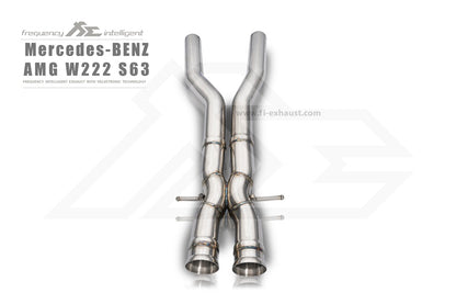Fi EXHAUST Valvetronic Exhaust System для Mercedes-AMG S63 W222