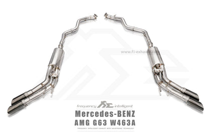 Fi EXHAUST Valvetronic Exhaust System для Mercedes-AMG G63 W463A (OPF)