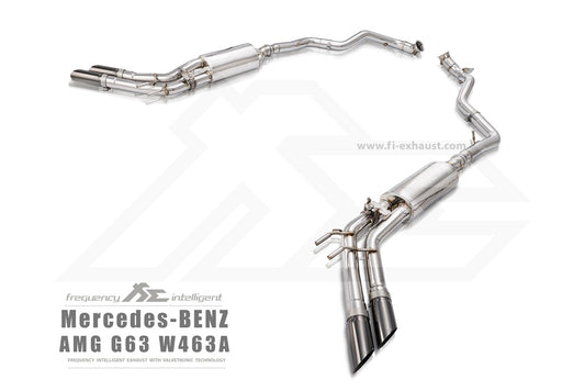 Fi EXHAUST Valvetronic Exhaust System для Mercedes-AMG G63 W463A (OPF)
