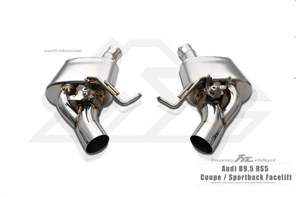 Fi EXHAUST Valvetronic Exhaust System для Audi RS4 Avant & RS5 Coupe/Sportback B9.5