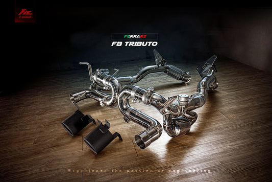 Fi EXHAUST Valvetronic Exhaust System для Ferrari F8 Tributo (OPF)