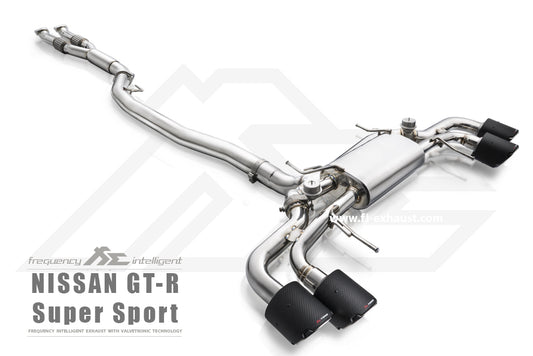 Fi EXHAUST Super Sport Valvetronic Exhaust System для Nissan GT-R R35