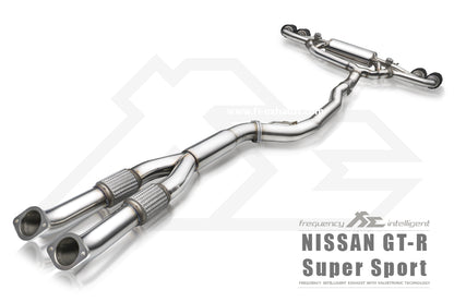 Fi EXHAUST Super Sport Valvetronic Exhaust System для Nissan GT-R R35