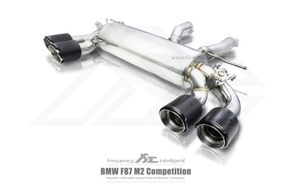 Fi EXHAUST Valvetronic Exhaust System для BMW M2 Competition F87N