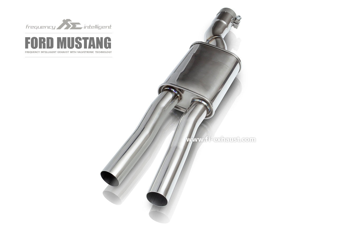 Fi EXHAUST Valvetronic Exhaust System для Ford Mustang MK6 2.3T EcoBoost Dual Tips