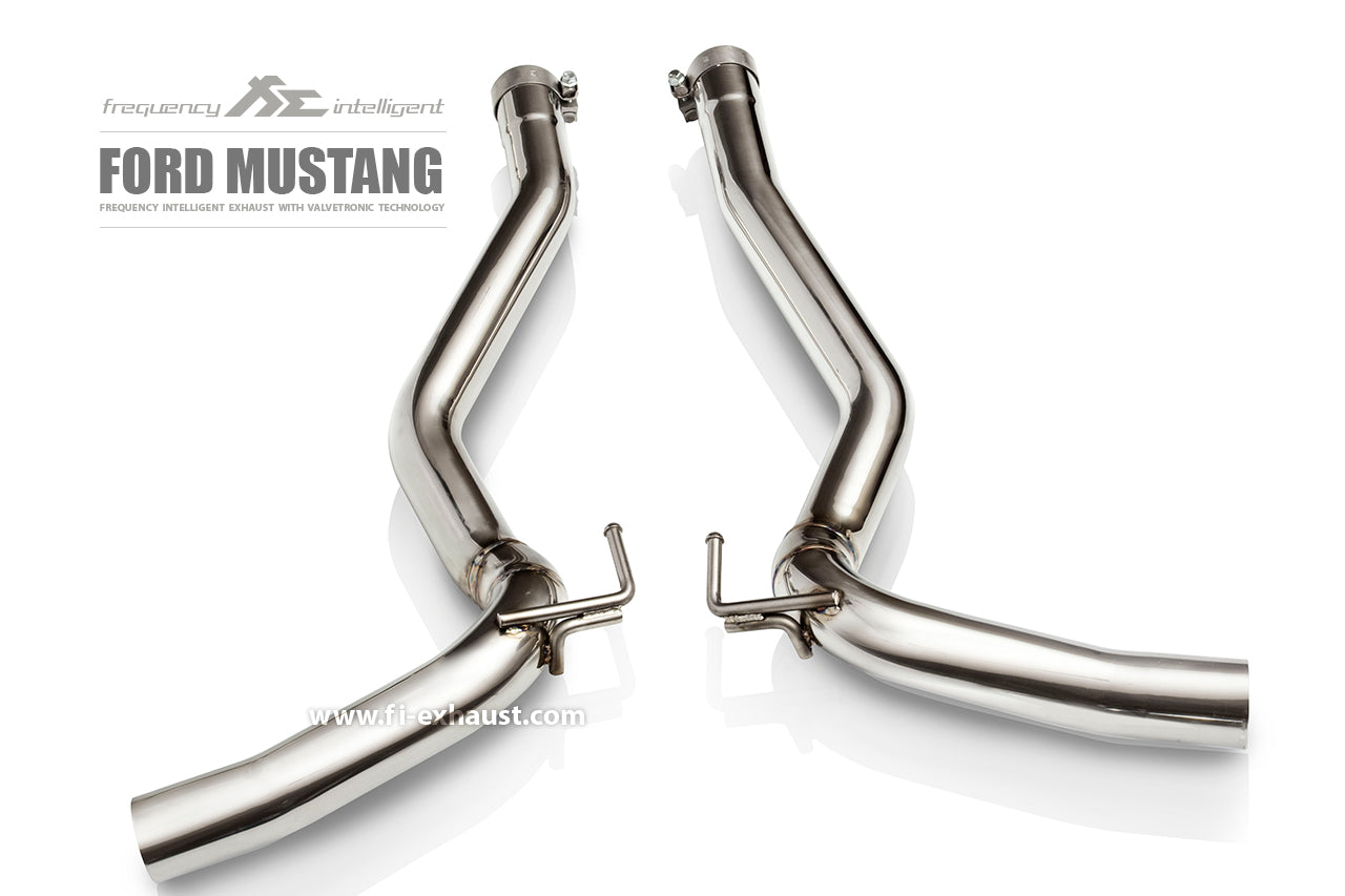 Fi EXHAUST Valvetronic Exhaust System для Ford Mustang MK6 2.3T EcoBoost Dual Tips