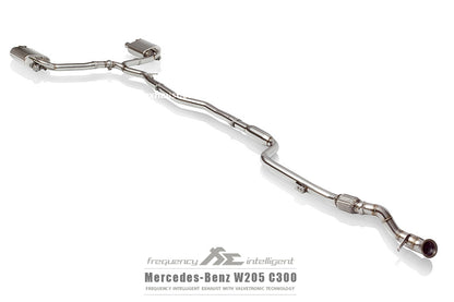 Fi EXHAUST для Mercedes-Benz C200 / C250 / C300 W205