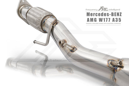 Fi EXHAUST Valvetronic Exhaust System для Mercedes-AMG A35 / GLA35