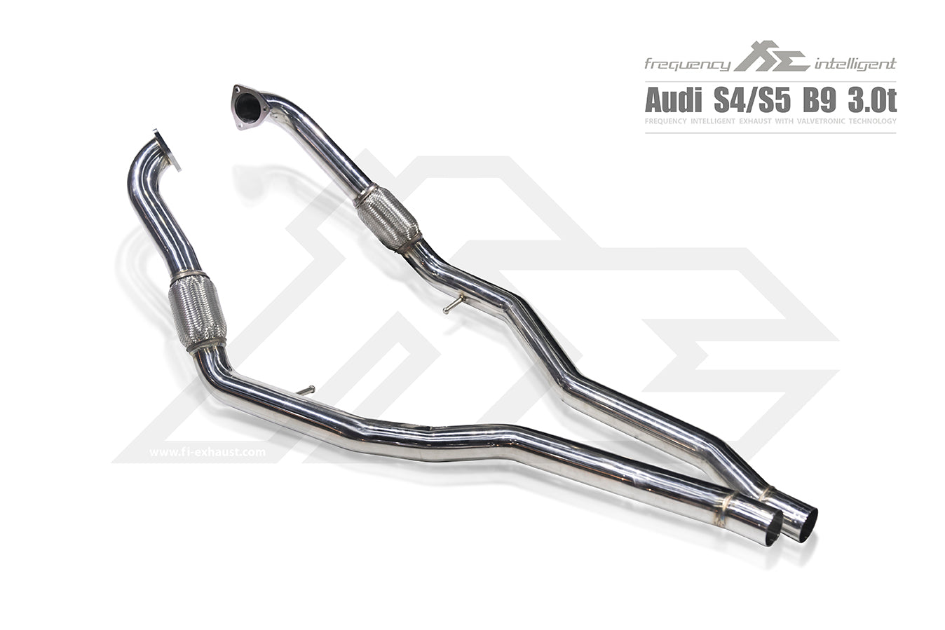 Fi EXHAUST Valvetronic Exhaust System для Audi S4/S5 B9