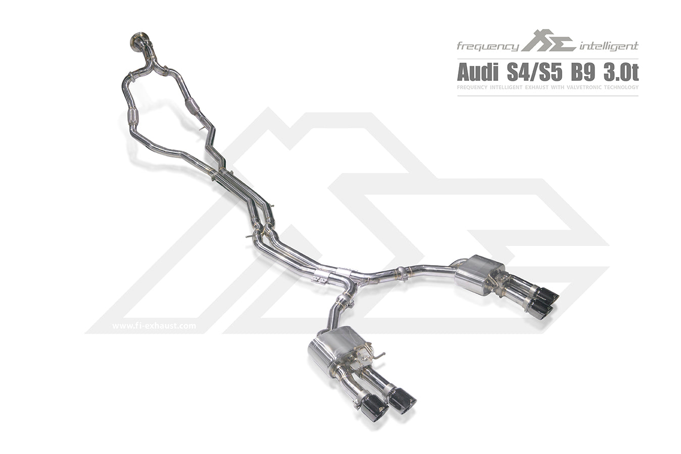 Fi EXHAUST Valvetronic Exhaust System для Audi S4/S5 B9