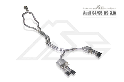 Fi EXHAUST Valvetronic Exhaust System для Audi S4/S5 B9
