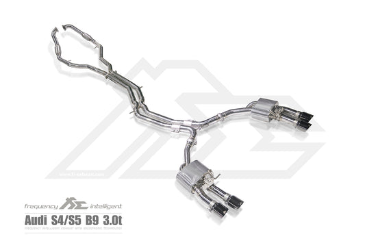 Fi EXHAUST Valvetronic Exhaust System для Audi S4/S5 B9