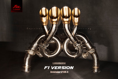 Fi EXHAUST F1 High Pitched Valvetronic Exhaust System для Lamborghini Aventador LP700-4