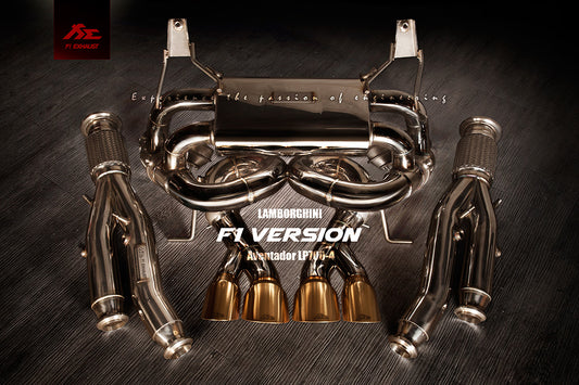 Fi EXHAUST F1 High Pitched Valvetronic Exhaust System для Lamborghini Aventador LP700-4