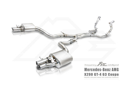 Fi EXHAUST Valvetronic Exhaust System для Mercedes-AMG GT63 / GT63S X290
