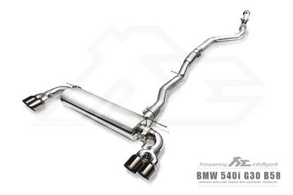Fi EXHAUST Valvetronic Exhaust System для BMW 540i G3x