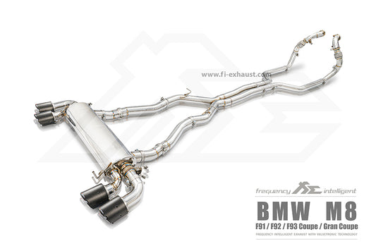 Fi EXHAUST Valvetronic Exhaust System для BMW M8 F9x