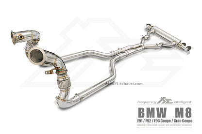Fi EXHAUST Valvetronic Exhaust System для BMW M8 F9x